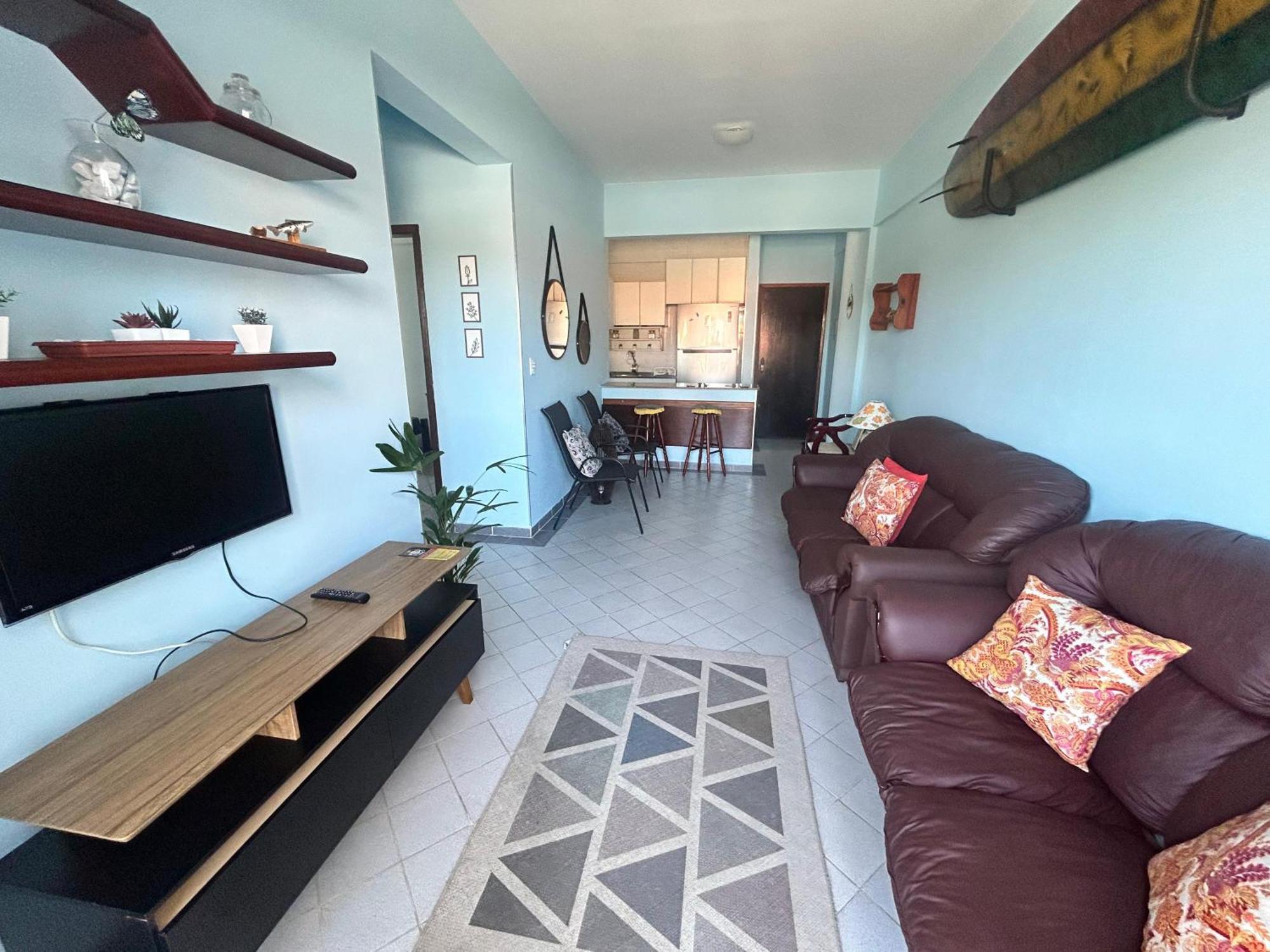Ap Beira-Mar Com Wi-Fi E Garagem Apartment Mongaguá Cameră foto